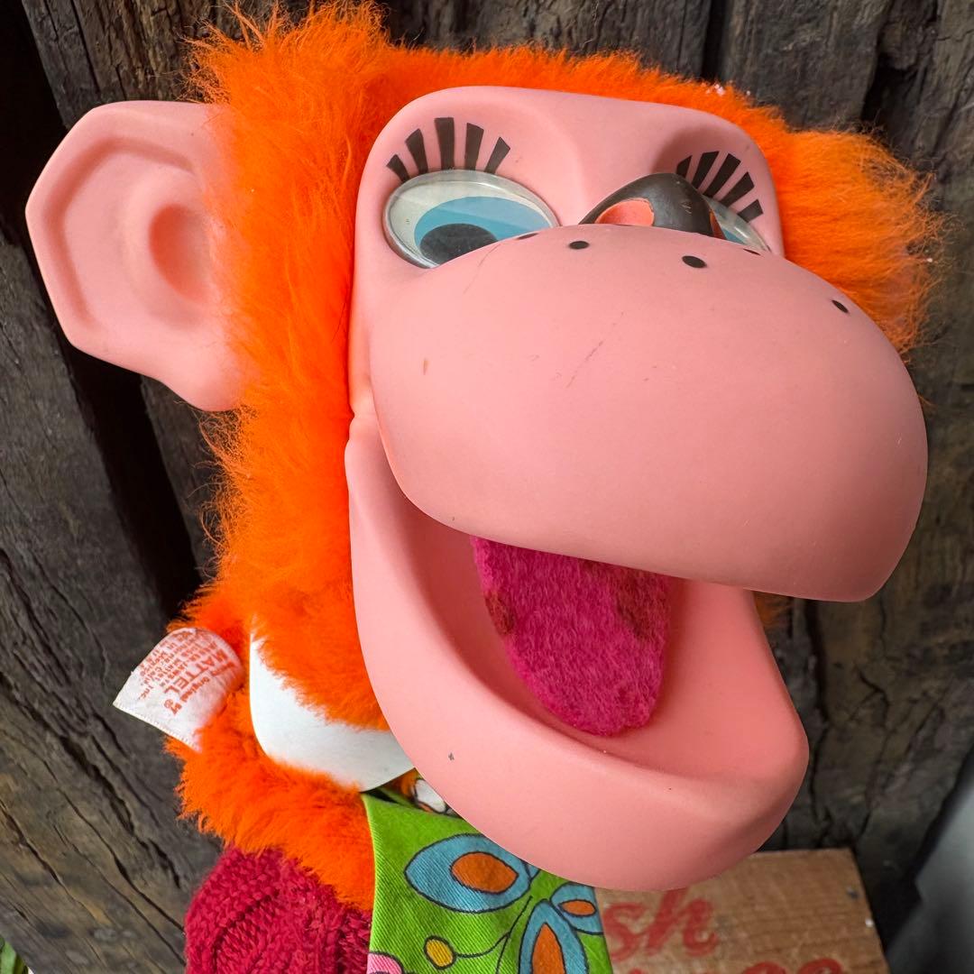 【1960s USA vintage】マテル社 モーリスモンキー パペット　サル