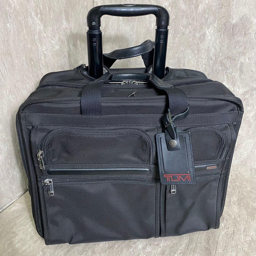 極美品 廃盤モデル TUMI G4.4 26103D4 コンピューターケース付