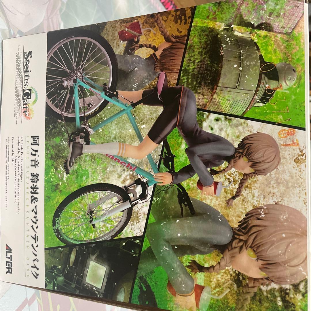 シュタインズゲート　阿万音　鈴羽&マウンテンバイク　フィギュア　新品未開封