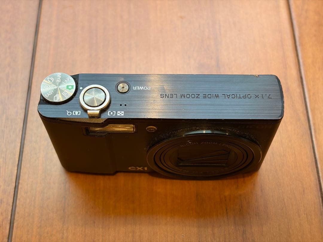 RICOH CX1 コンパクトデジタルカメラ｜動作品｜バッテリー・充電器付