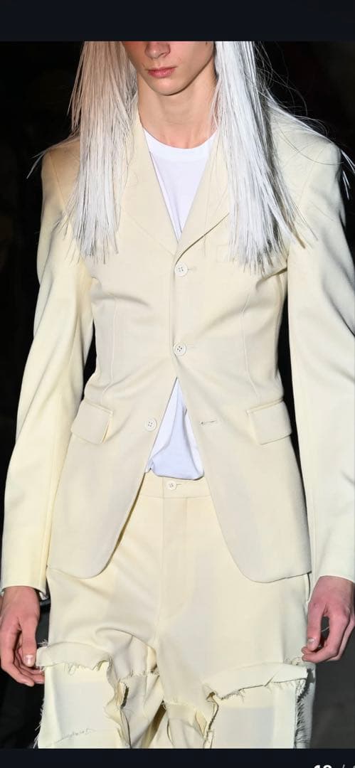 最終値下げコムデギャルソンオムプリュス24AWセットアップ