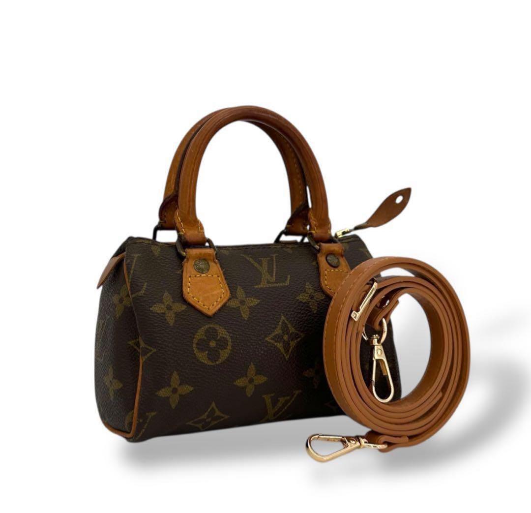 「美品」Louis Vuitton ブラウンショルダーバッグ　2way