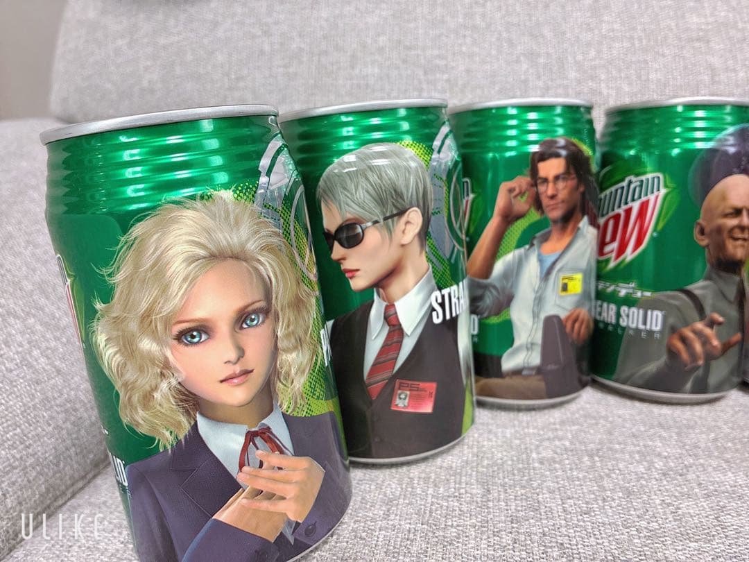 l Gear Solid Mountain Dew 7缶セット