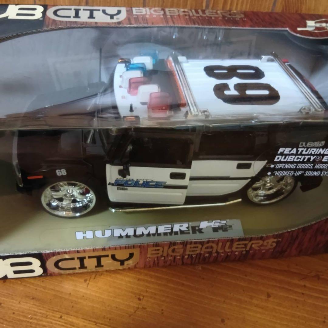 Jada ジャダ　HUMMER ハマー　H2 ポリスカー　1/18