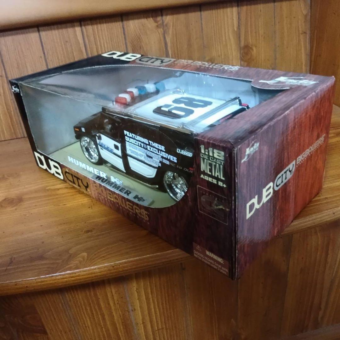 Jada ジャダ　HUMMER ハマー　H2 ポリスカー　1/18