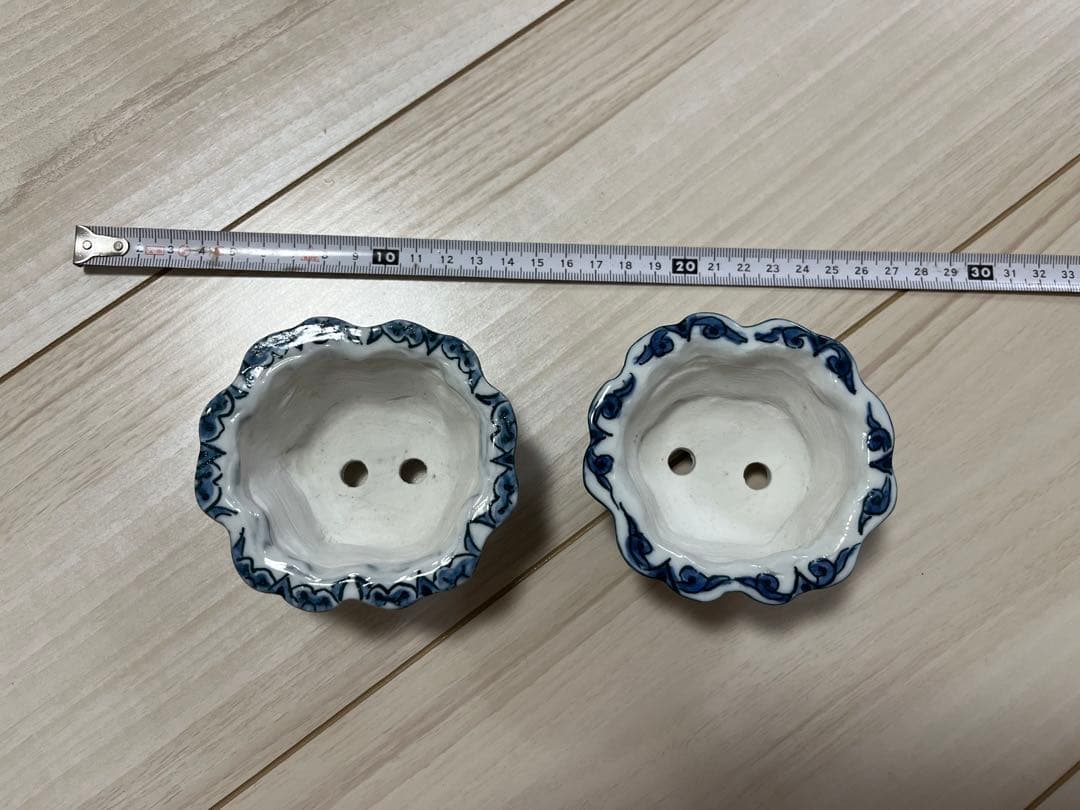 陶翠鉢　盆栽鉢　2点セット③