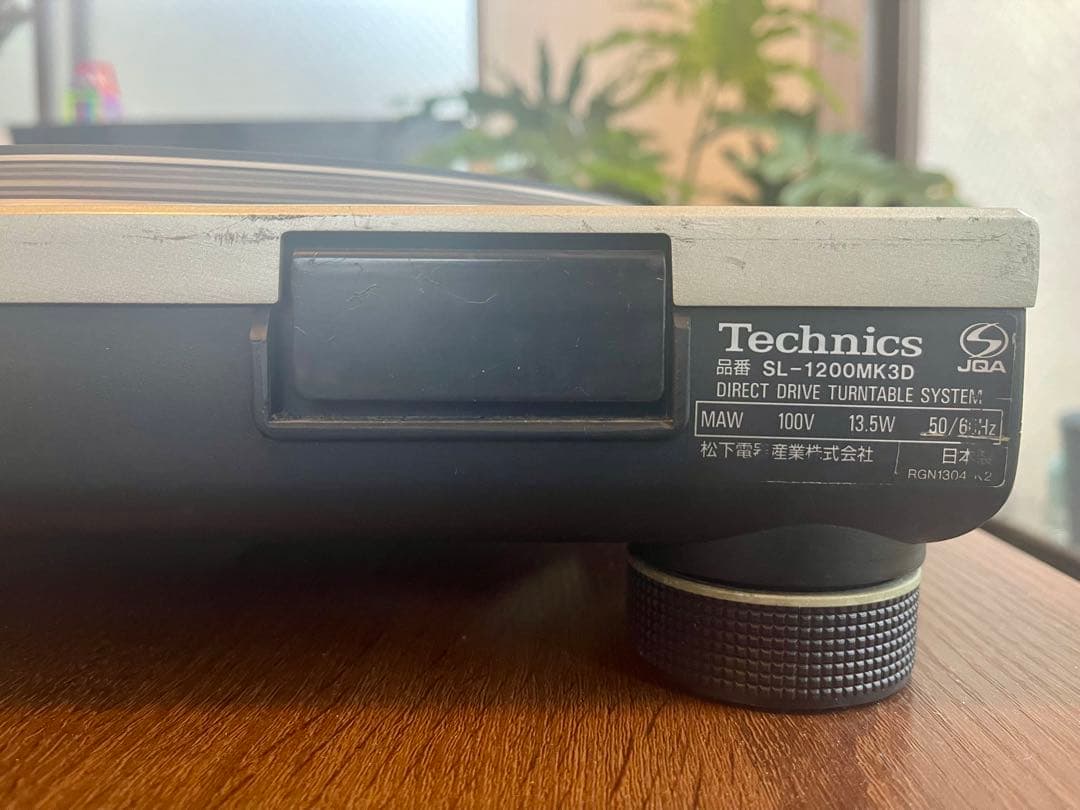 DJ機材 technics sl-1200mk3d