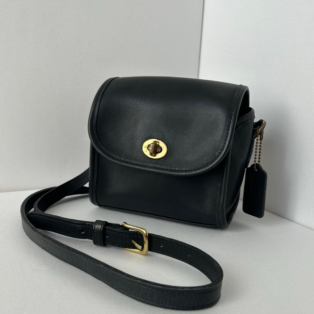 クリーニング済 old coach 9018 Emmie Flap USA