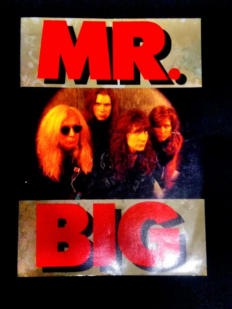 MR.BIG ミスタービッグ ミスター・ビッグ パンフレット 1991年【希少】