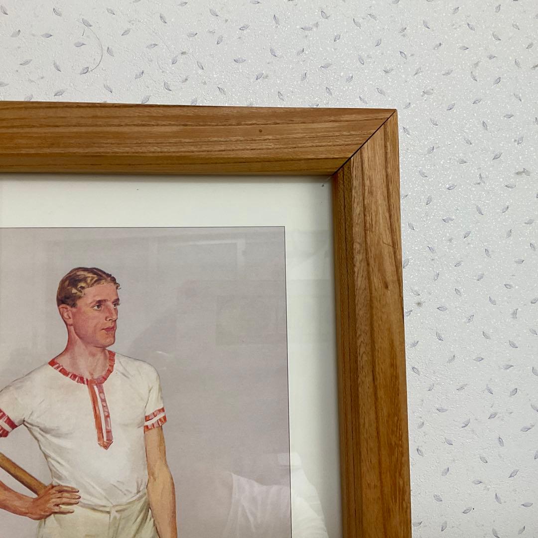 Oarsman Mr.Raymond Etherington-Smith 額装