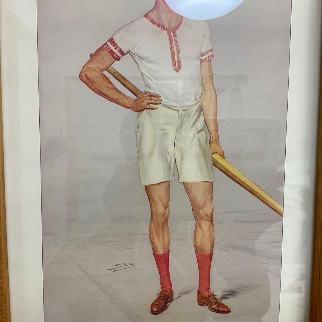 Oarsman Mr.Raymond Etherington-Smith 額装