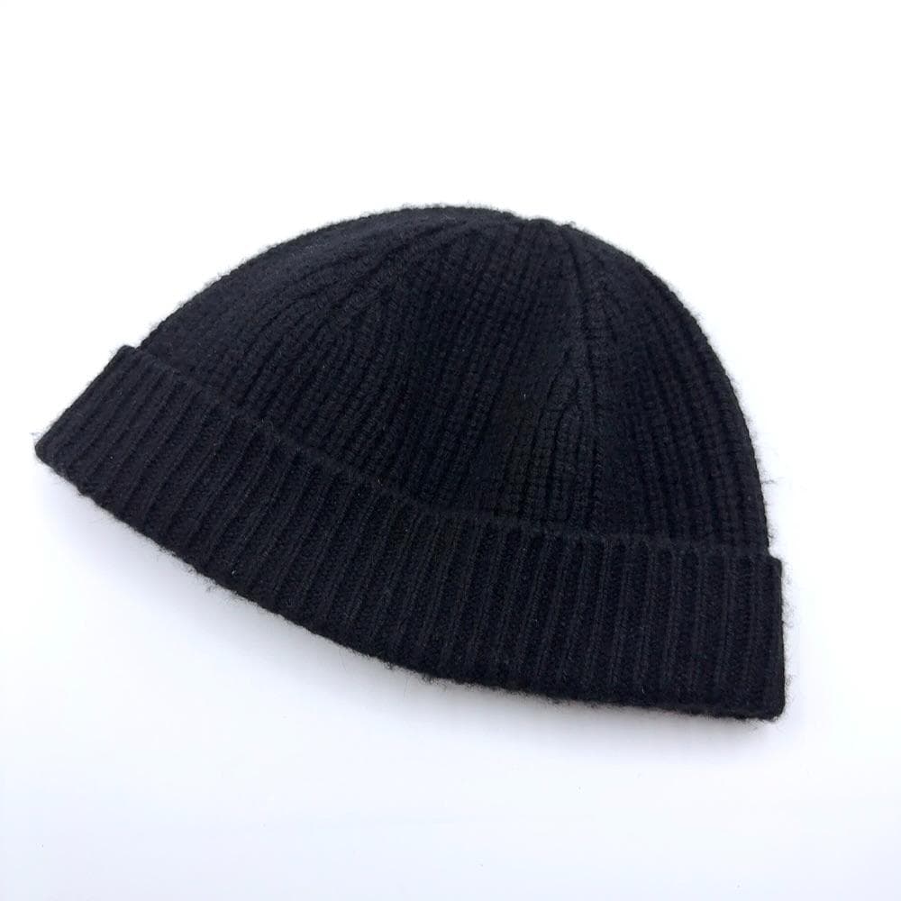 ◇セリーヌ◇2AA32384D/カシミヤ/トリオンフ/ニットキャップ/帽子