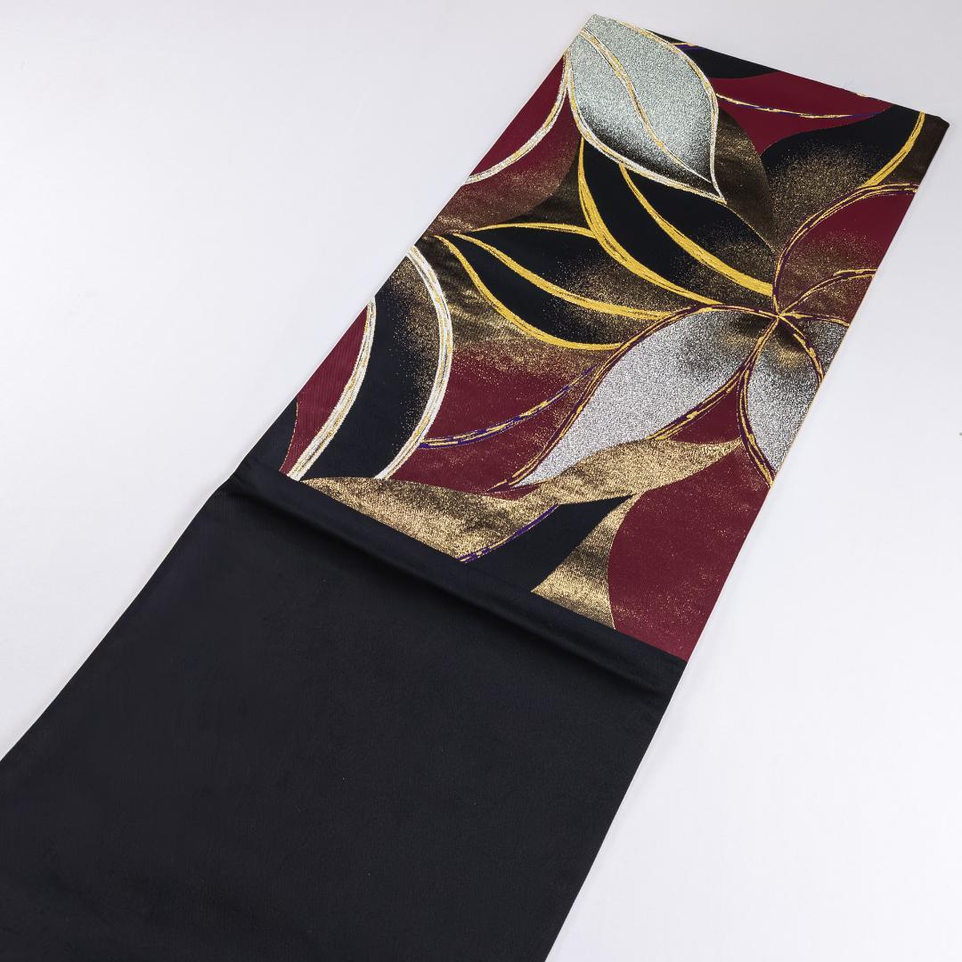 momo R7SK1496 袋帯 大ぶりの花文 ラメ 礼装用 六通柄