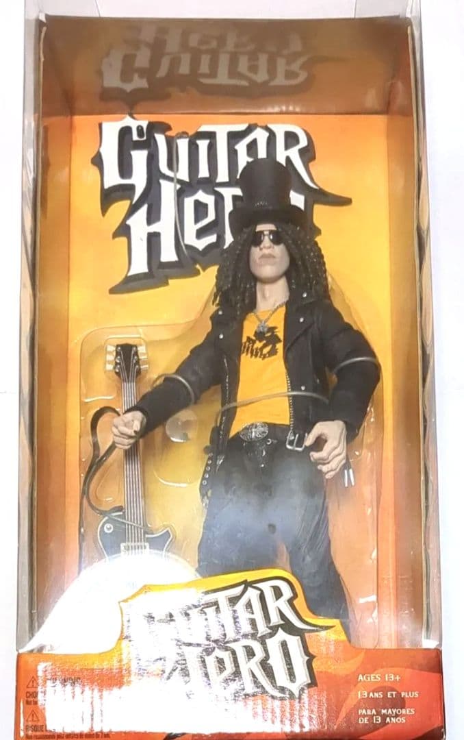 GUNS N' ROSES SLASH フィギュア GUITAR HERO