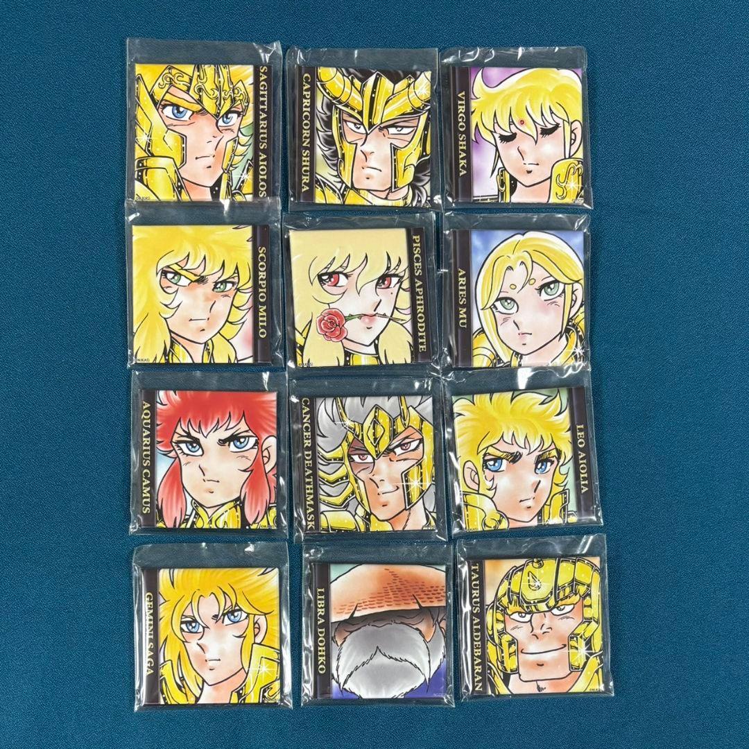 聖闘士星矢　EPISODE ZERO　黄金聖闘士　缶バッジセット