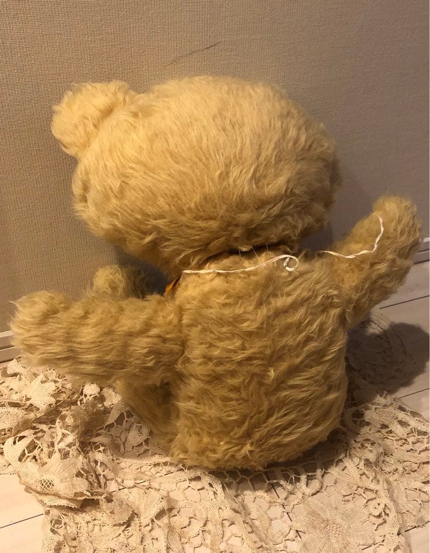 夜中のタイムセール　アンティーク　ヴィンテージ フランス　テディベア　くま　大