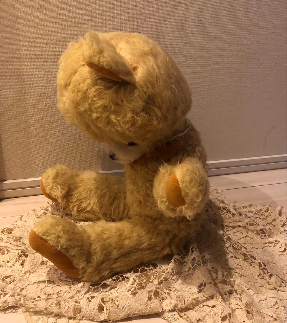 夜中のタイムセール　アンティーク　ヴィンテージ フランス　テディベア　くま　大