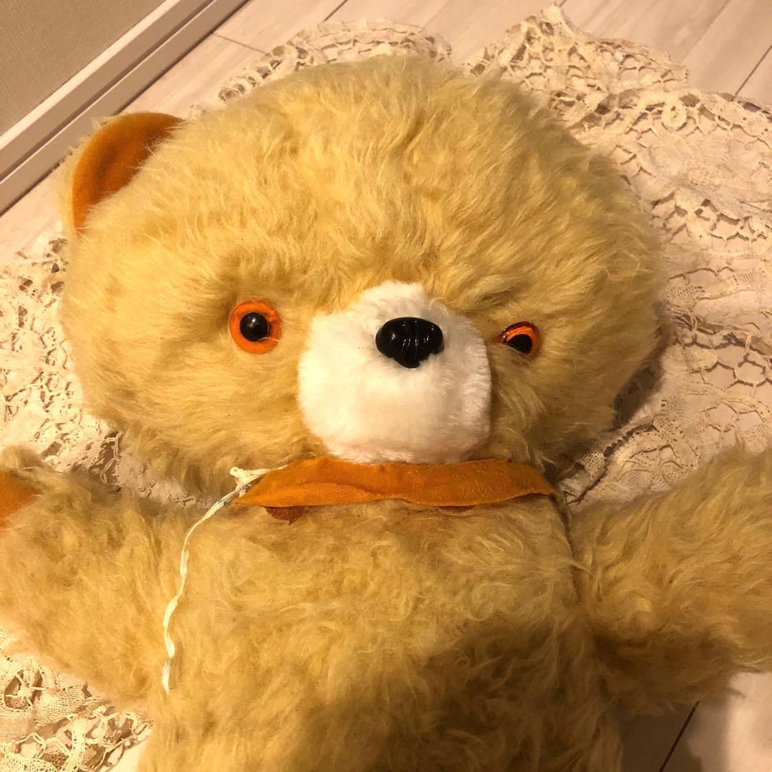 夜中のタイムセール　アンティーク　ヴィンテージ フランス　テディベア　くま　大