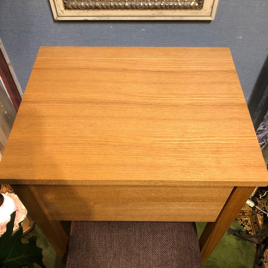 極美品　MUJI 無印良品 ドレッサー & チェア タモ材 ナチユラル