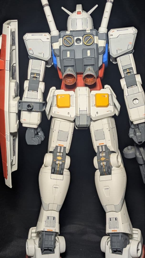 メガサイズ ガンダム ザク 塗装済 シャア専用 ガンプラ ザクⅡ rx-78-2