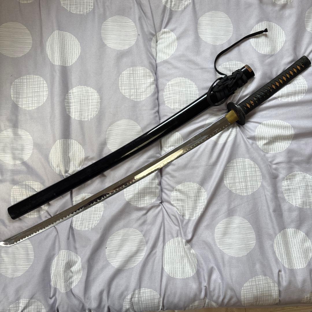 レ*ン様 日本刀 黒　模造刀　大　コスプレ