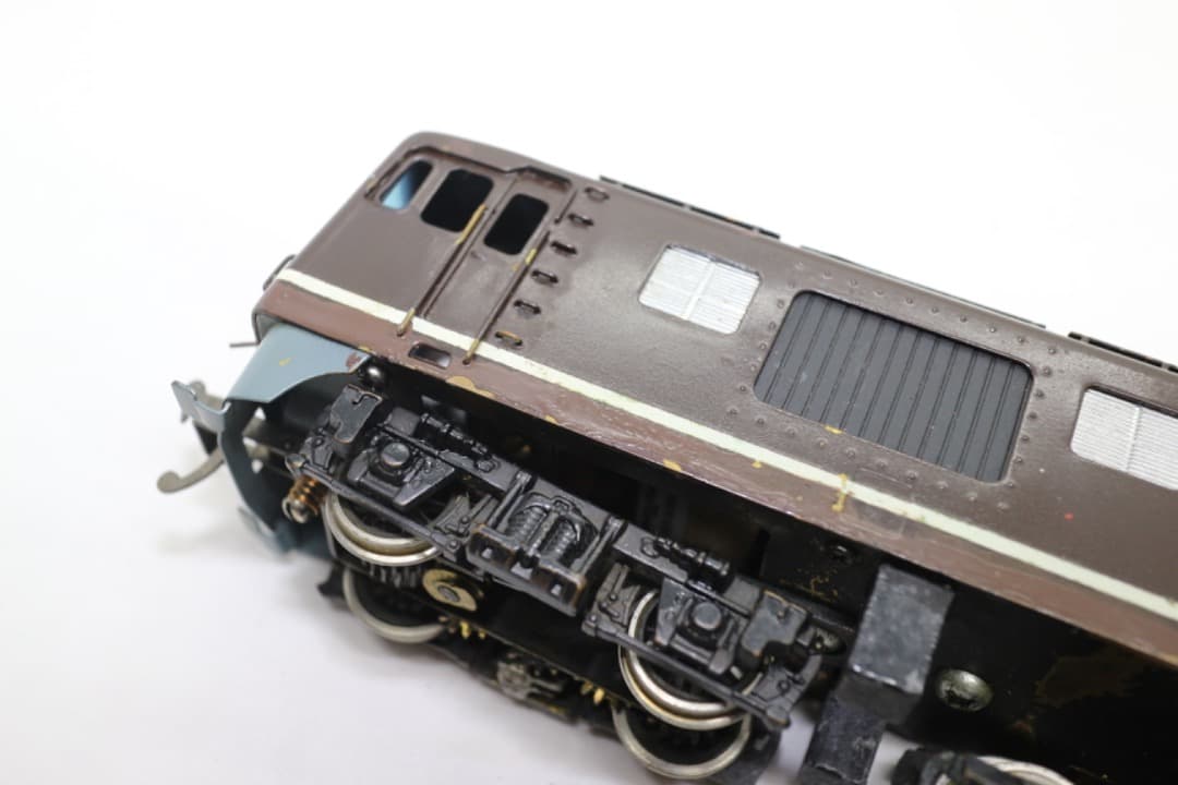 天賞堂 Tenshodo 鉄道模型 HOゲージ DF50 ディーゼル機関車 茶色