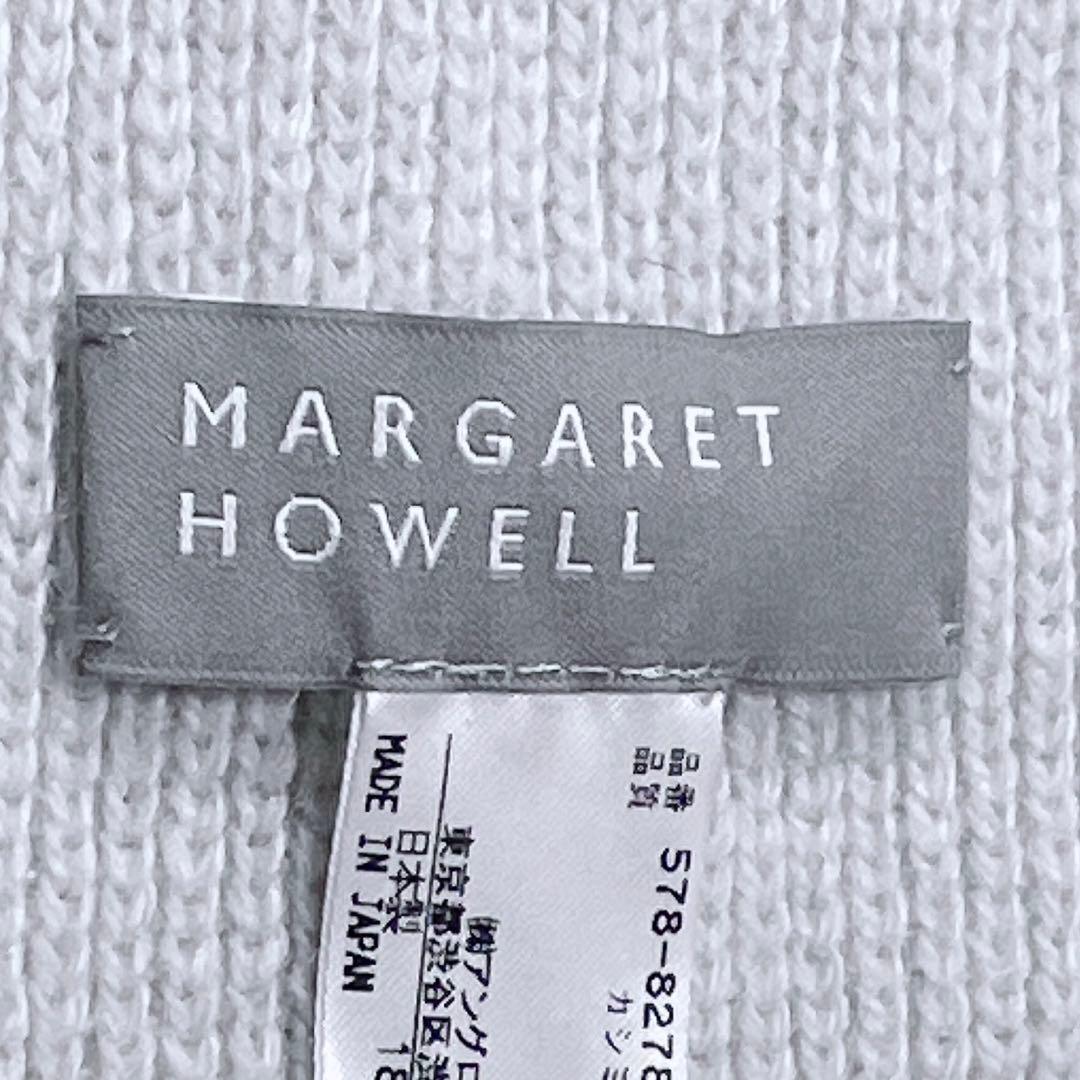 ★美品★マーガレットハウエル　カシミヤ100% マフラー　アイボリー(623)