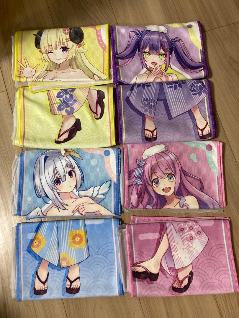 フロライフ　マフラータオル　4期生セット