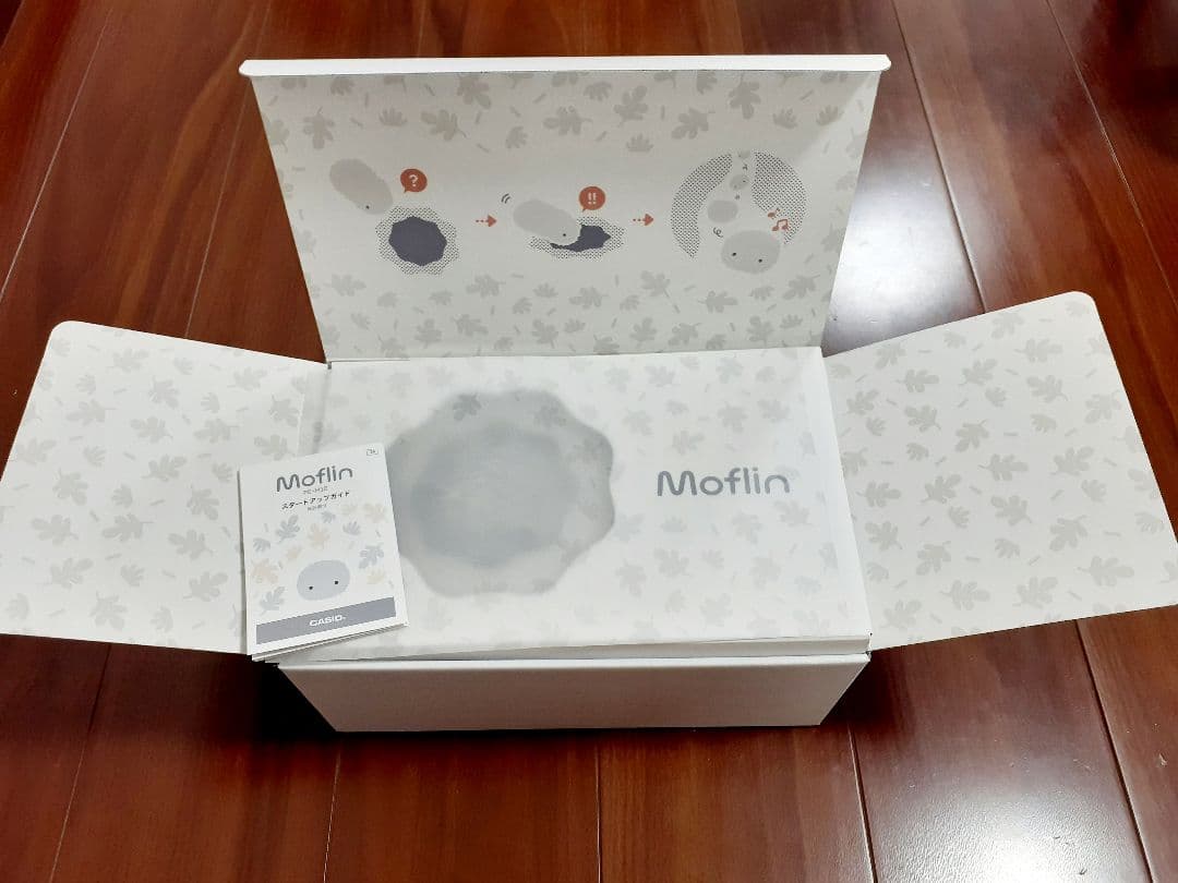 【故障品】CASIO(カシオ)のMoflin（モフリン）グレー