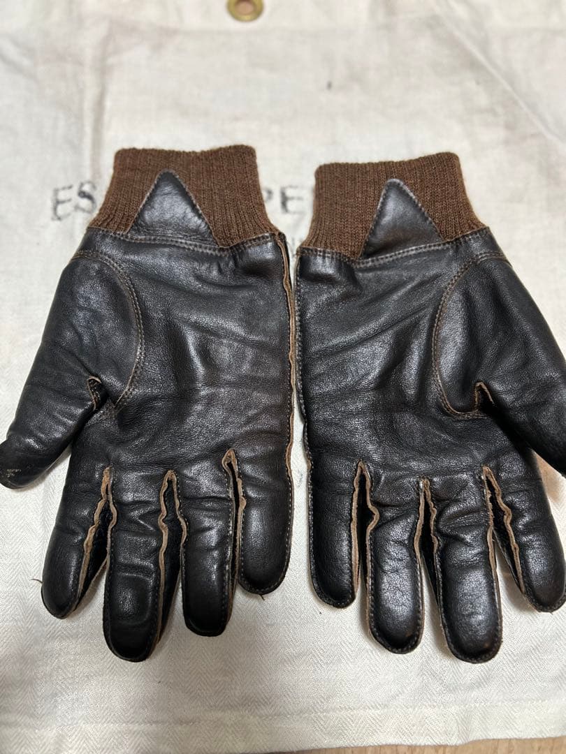 C*e様 美品　リアルマッコイズ　シールブラウンA-10グローブ