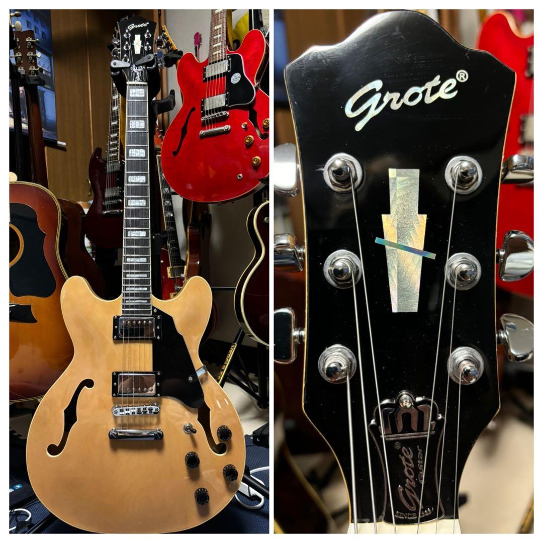 grote セミアコースティックタイプ