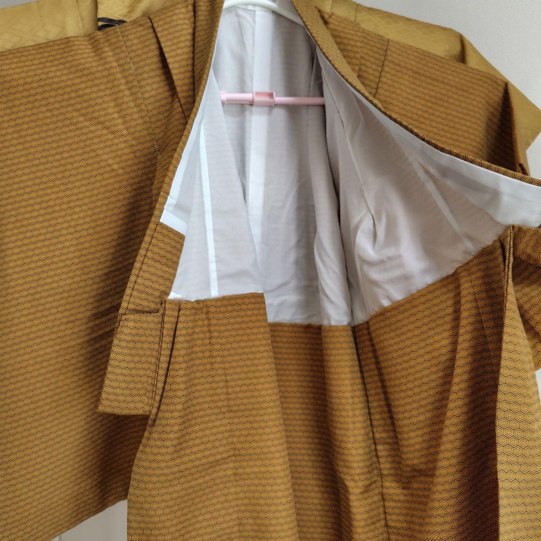 七五三 五歳 男の子 5歳 753 羽織袴 衣装 フルセット 12点 金色 鷹