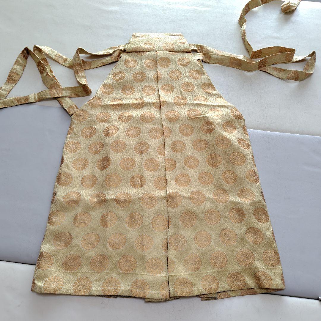 七五三 五歳 男の子 5歳 753 羽織袴 衣装 フルセット 12点 金色 鷹