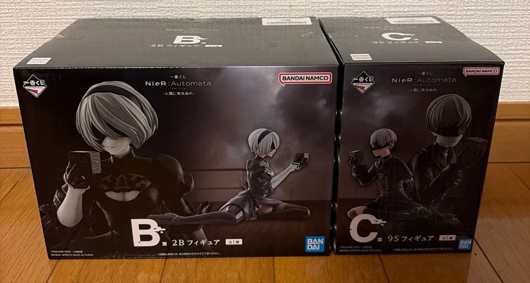 一番くじ　NieR:Automata 人類に栄光あれB,C賞セット