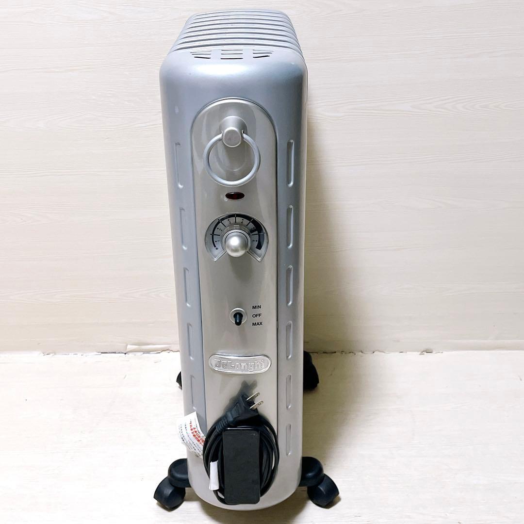 デロンギ オイルヒーター R910912CF レトロ シルバー 3〜8畳