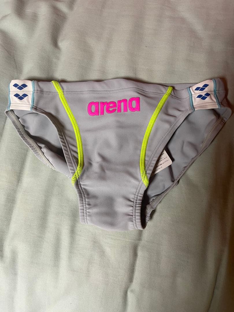 arena 競泳水着 グレー ハイカット 新品タグ付き