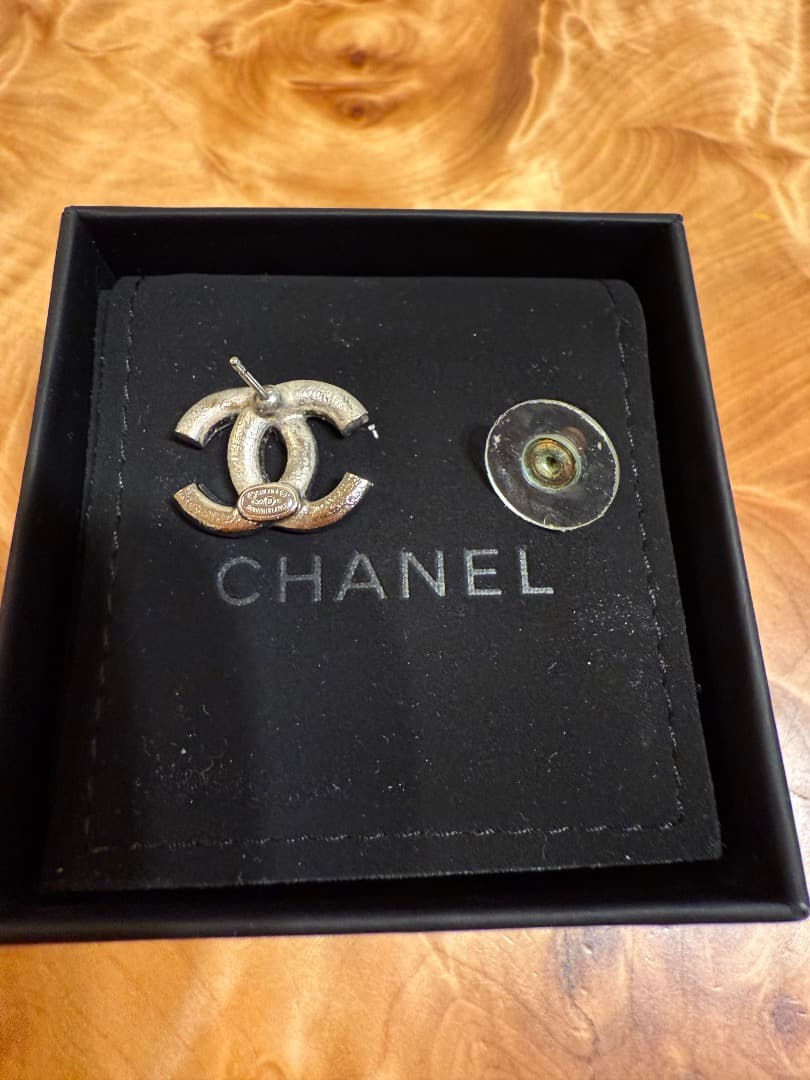 CHANEL cocoマーク ピアス 刻印あり