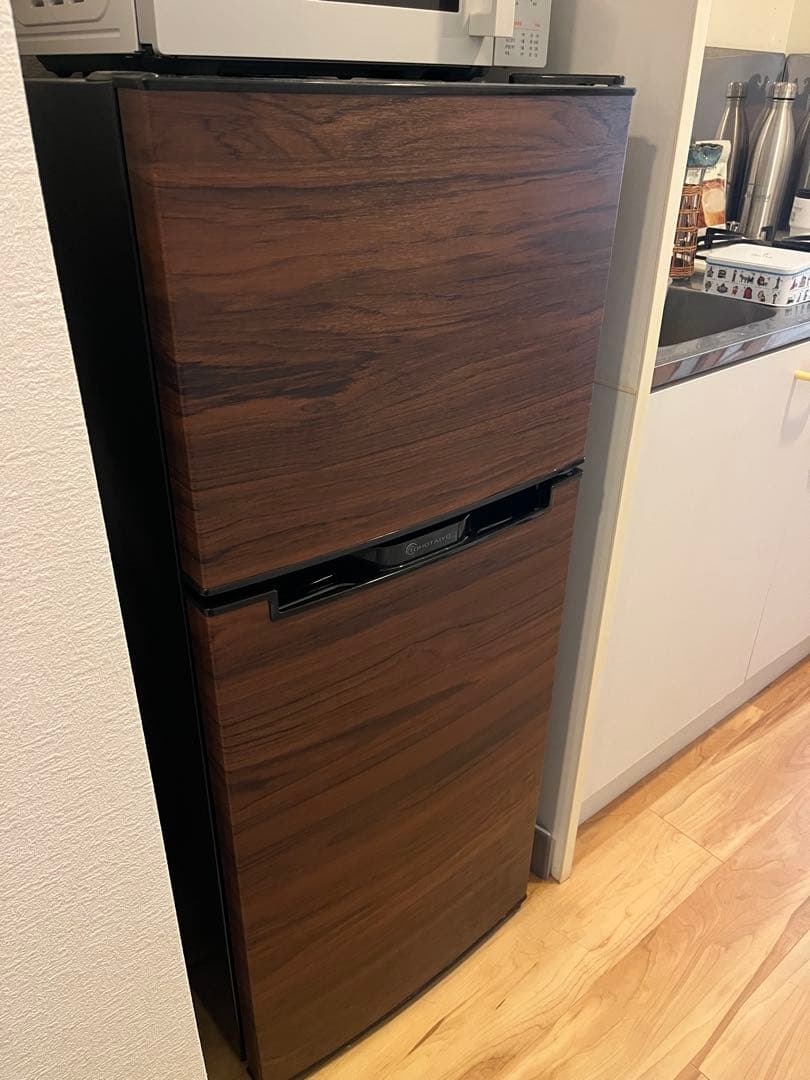 TOHOTAIYO 2ドア冷蔵庫 TH-118L2