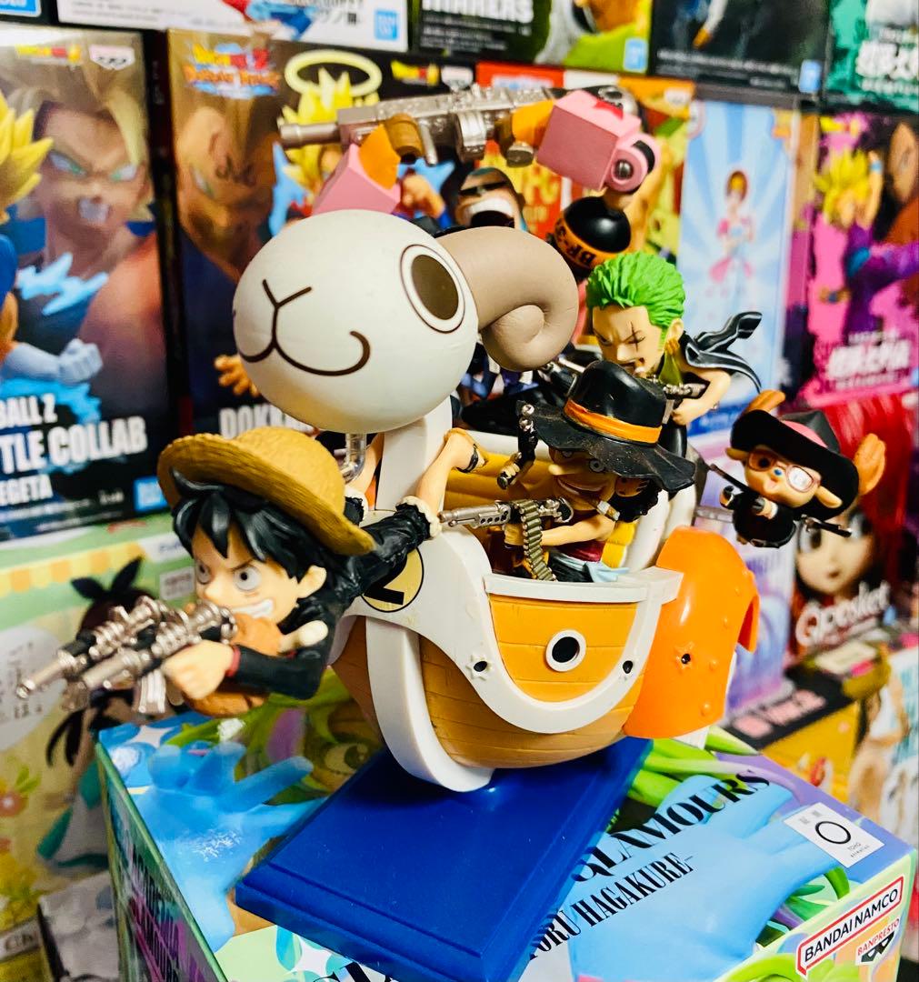 ワンピース　ワーコレ　ミニメリー号ATTACK　コンプリートセット WCF