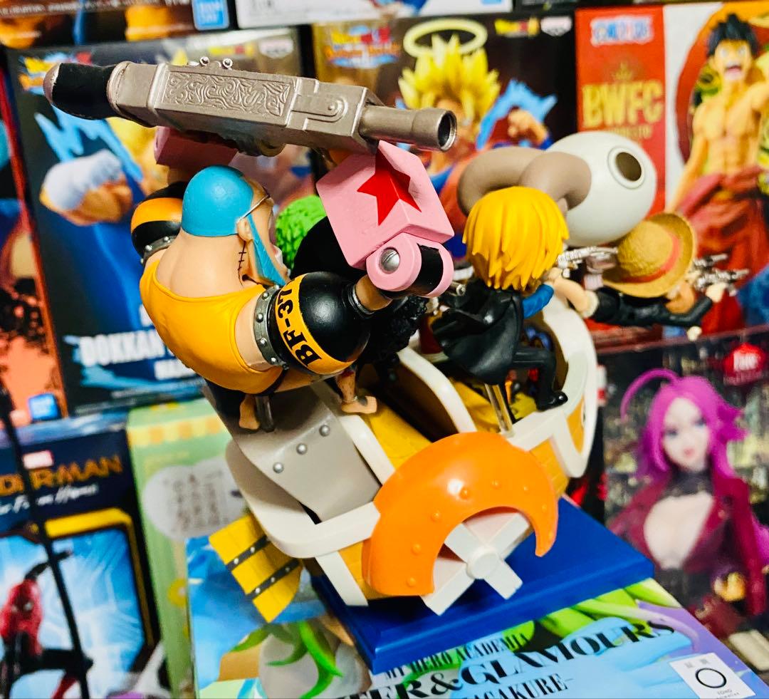 ワンピース　ワーコレ　ミニメリー号ATTACK　コンプリートセット WCF