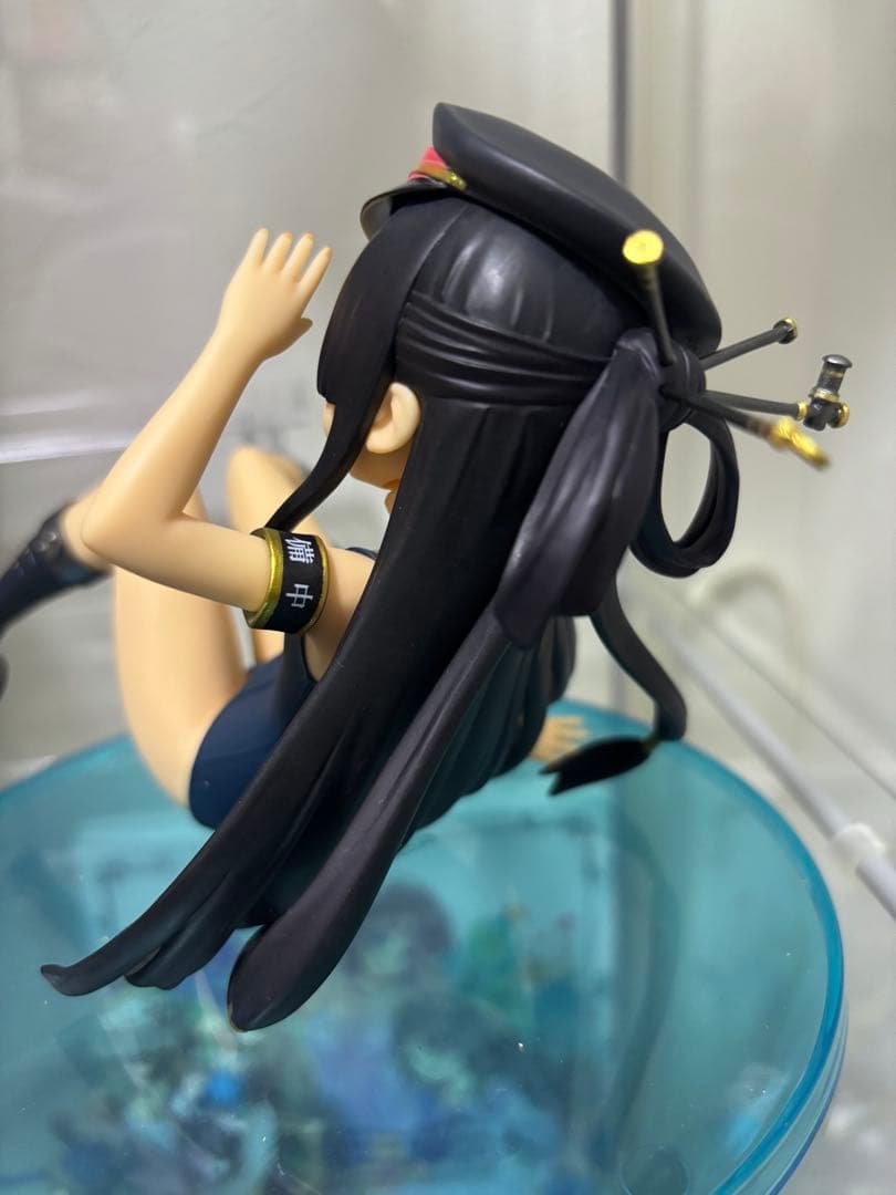 【中古品】Q-six まいてつ ハチロク 紺スク水フィギュア