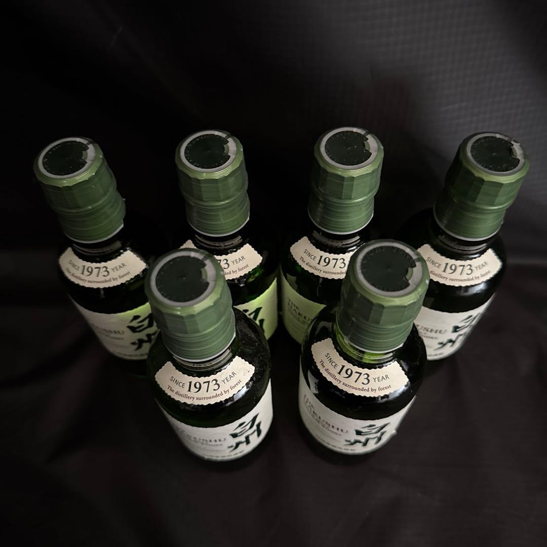 大特価【未開封】 白州 180ml ６本セット サントリー