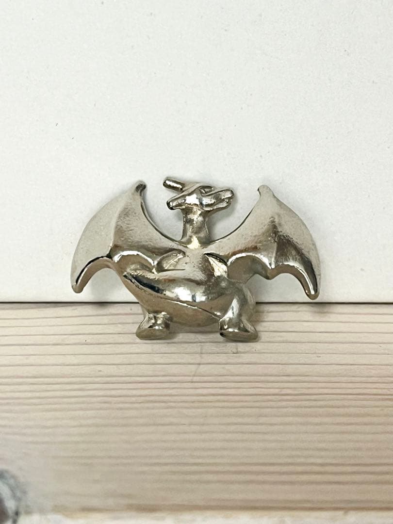 ポケモン メタルコレクション メタルフィギュア リザードン ゴールド シルバー