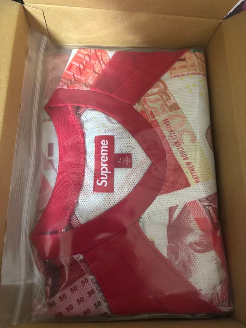 し*か様 Supreme Pounds Soccer Jersey \"Red\"X