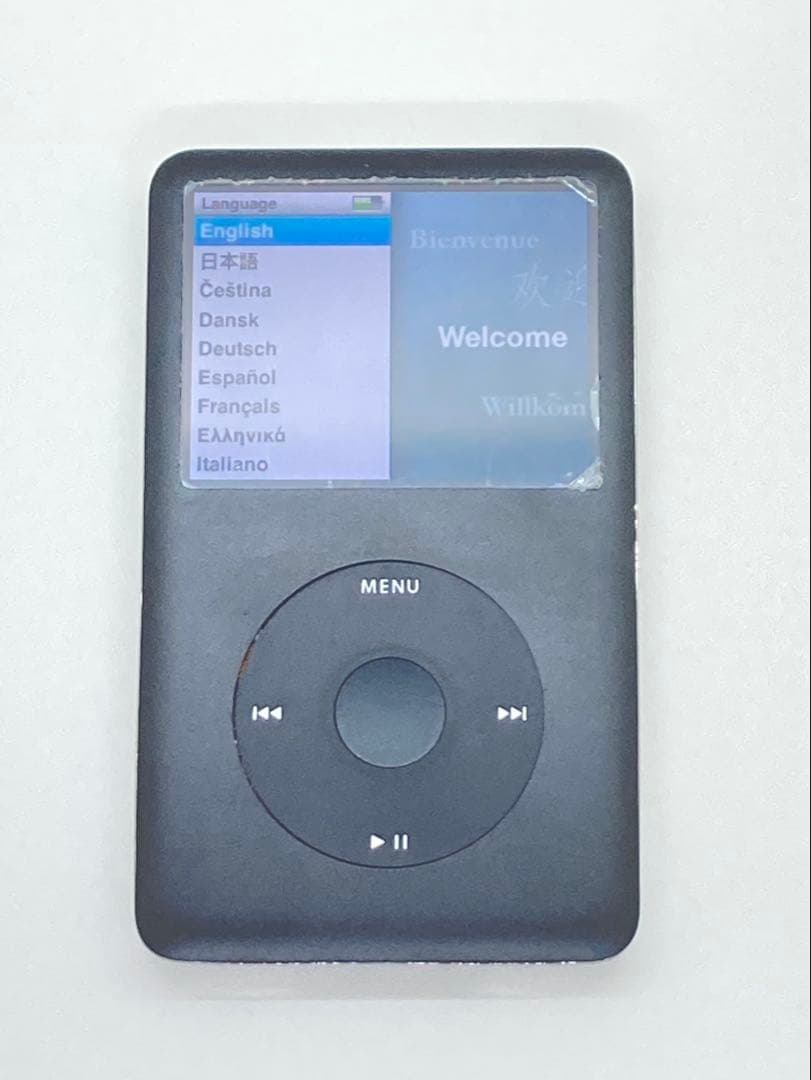 綺麗なiPod classic 第7世代 160GBからSSD1TBにケース付