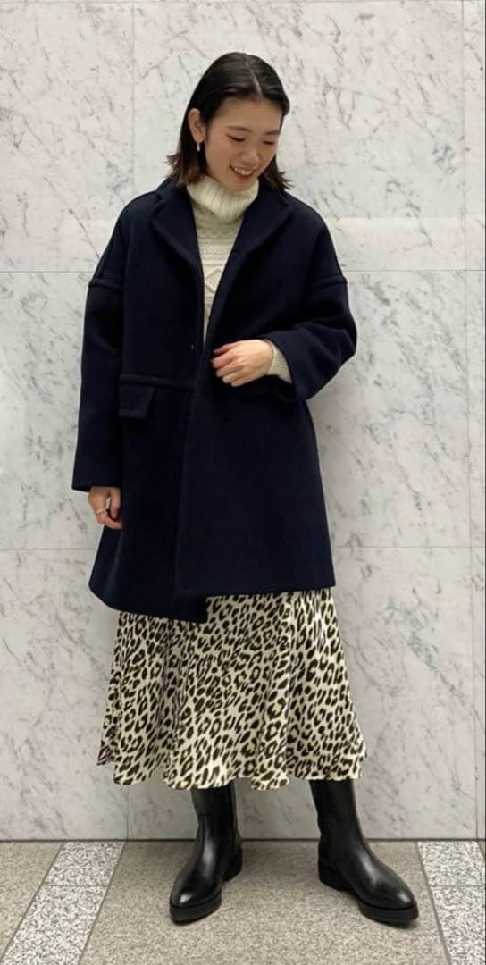 TOMORROWLAND MACPHEE ショートパイルメルトン コート