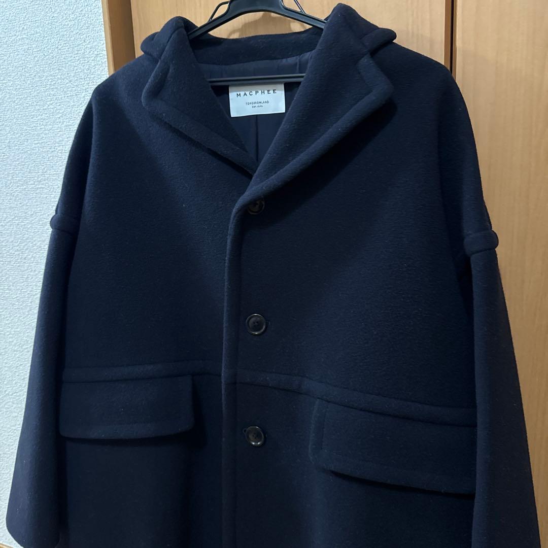 TOMORROWLAND MACPHEE ショートパイルメルトン コート
