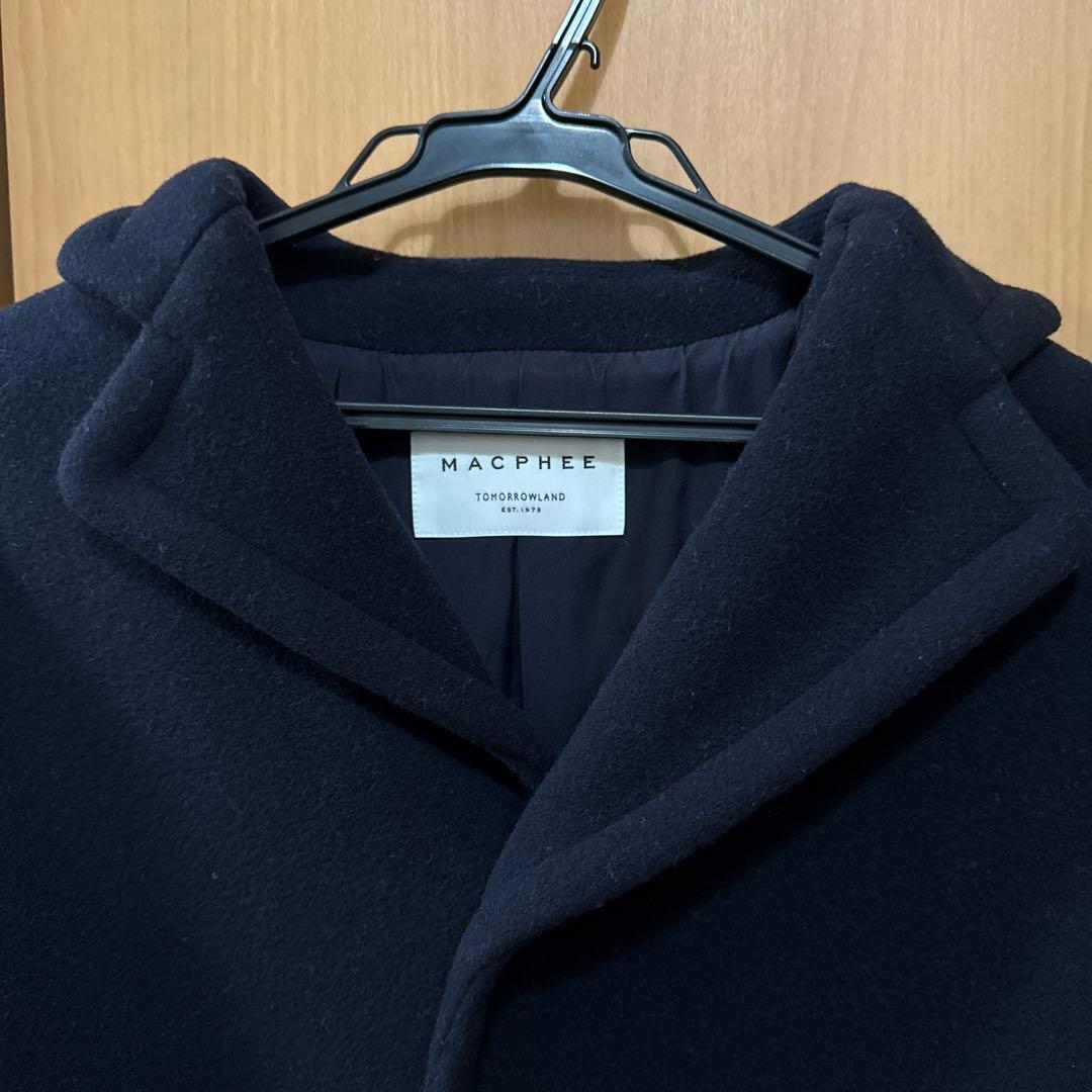 TOMORROWLAND MACPHEE ショートパイルメルトン コート