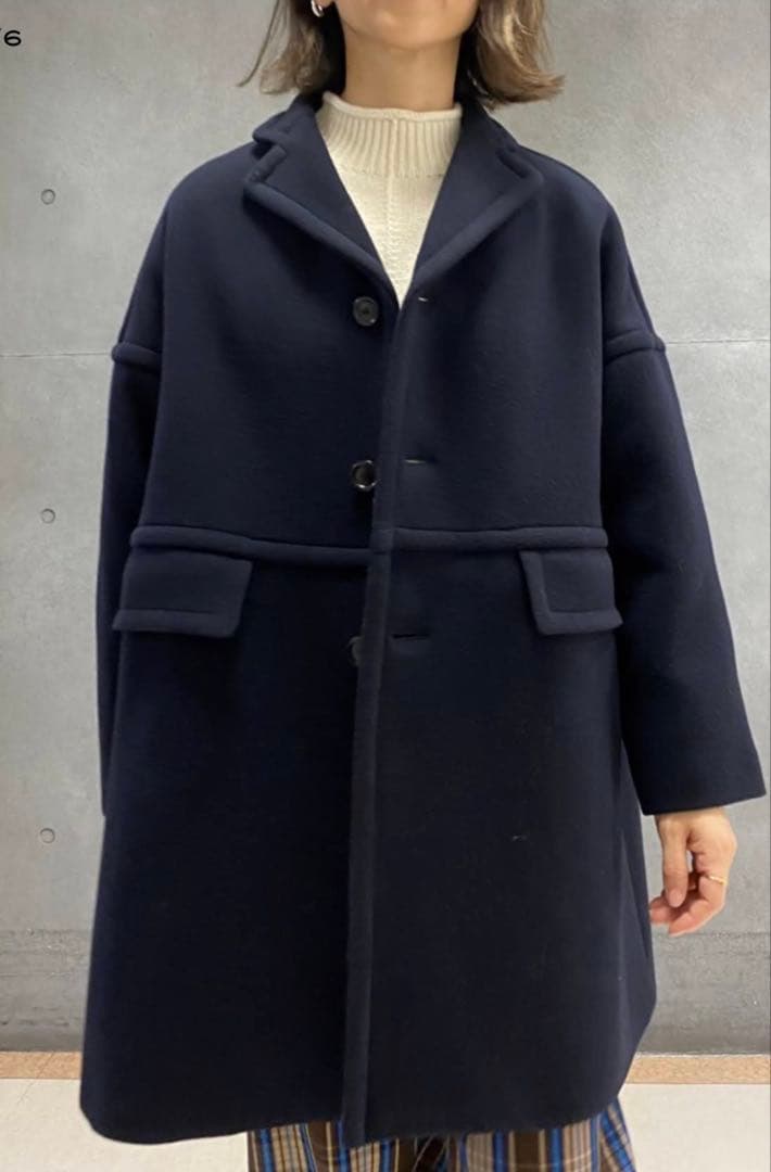 TOMORROWLAND MACPHEE ショートパイルメルトン コート