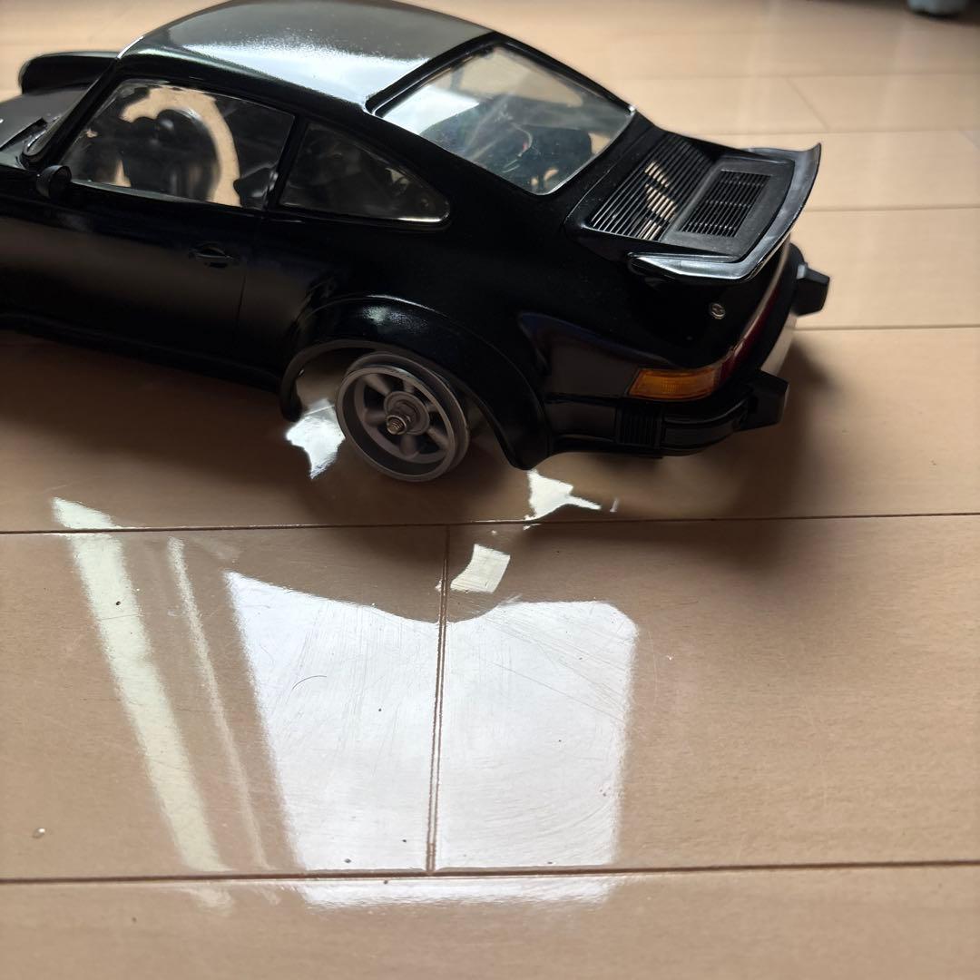 タミヤラジコン　ブラック　ポルシェ934 注意本物では、ありません。ビンテージ